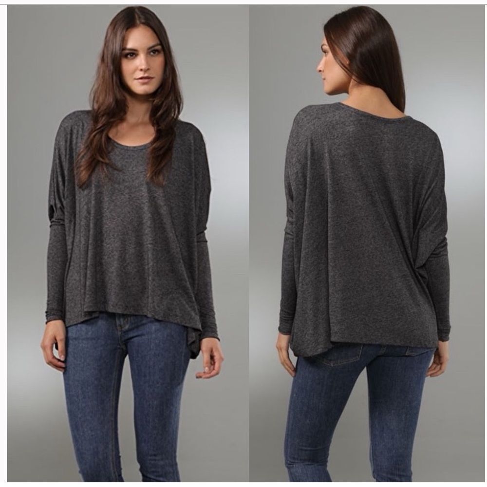 patterson j kincaid Gene Boxy Long Sleeve TOp